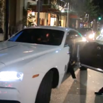 Carl Crawford, Evelyn Lozada Out In A $300K Rolls Royce