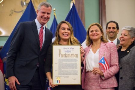 NYC Mayor Gives Angie Martinez Her Own Day