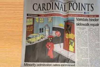 College Newspaper Apologizes For Printing Racist Cartoon 