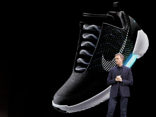 Nike Introduces Self-Tying Laces