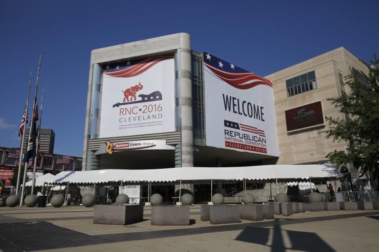 'White Elevators' Signs Spotted At RNC